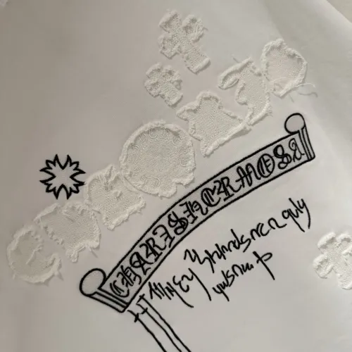 Cheap Chrome Hearts T-Shirts Short Sleeved For Unisex #1418806 Replica Wholesale [$56.00 USD] [ITEM#1418806] on Replica Chrome Hearts T-Shirts