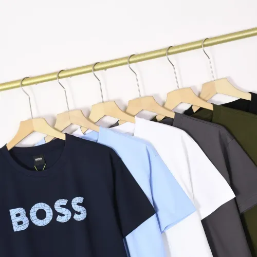 Cheap Boss T-Shirts Short Sleeved For Men #1418990 Replica Wholesale [$27.00 USD] [ITEM#1418990] on Replica Boss T-Shirts