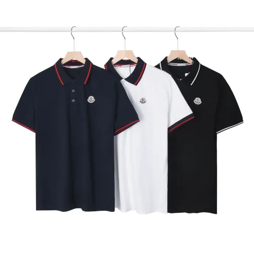 Cheap Moncler T-Shirts Short Sleeved For Men #1419104 Replica Wholesale [$34.00 USD] [ITEM#1419104] on Replica Moncler T-Shirts