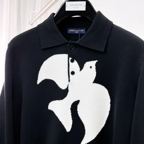 Cheap Louis Vuitton LV Sweaters Long Sleeved For Men #1419143 Replica Wholesale [$64.00 USD] [ITEM#1419143] on Replica Louis Vuitton LV Sweaters