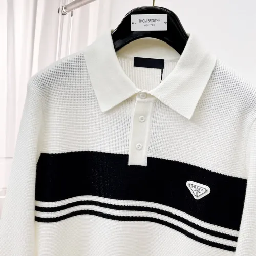 Cheap Prada Sweaters Long Sleeved For Men #1419146 Replica Wholesale [$72.00 USD] [ITEM#1419146] on Replica Prada Sweaters