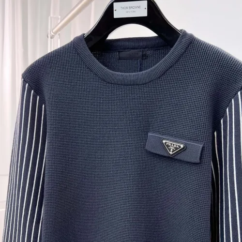 Cheap Prada Sweaters Long Sleeved For Men #1419151 Replica Wholesale [$76.00 USD] [ITEM#1419151] on Replica Prada Sweaters