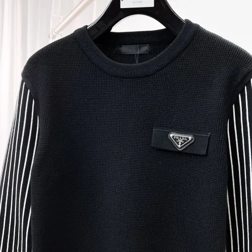 Cheap Prada Sweaters Long Sleeved For Men #1419152 Replica Wholesale [$76.00 USD] [ITEM#1419152] on Replica Prada Sweaters