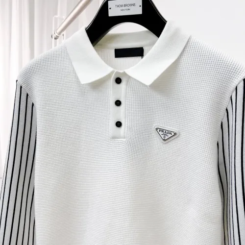 Cheap Prada Sweaters Long Sleeved For Men #1419156 Replica Wholesale [$76.00 USD] [ITEM#1419156] on Replica Prada Sweaters