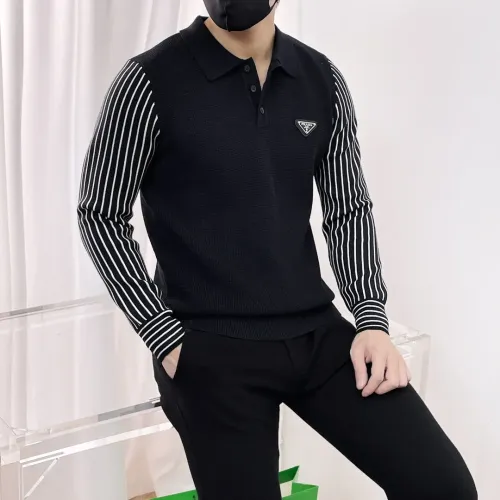 Cheap Prada Sweaters Long Sleeved For Men #1419157 Replica Wholesale [$76.00 USD] [ITEM#1419157] on Replica Prada Sweaters