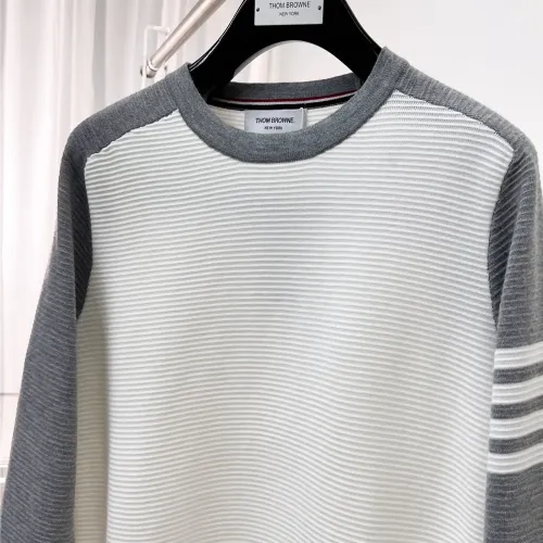 Cheap Thom Browne TB Sweaters Long Sleeved For Men #1419158 Replica Wholesale [$64.00 USD] [ITEM#1419158] on Replica Thom Browne TB Sweaters