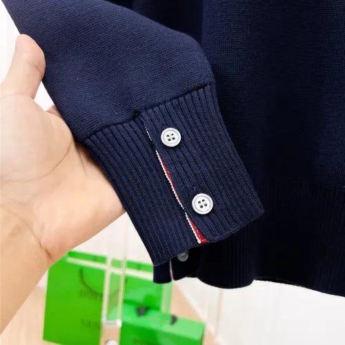 Cheap Thom Browne TB Sweaters Long Sleeved For Men #1419161 Replica Wholesale [$72.00 USD] [ITEM#1419161] on Replica Thom Browne TB Sweaters