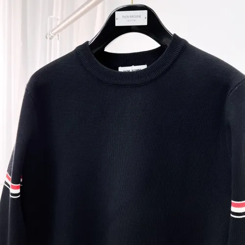 Cheap Thom Browne TB Sweaters Long Sleeved For Men #1419162 Replica Wholesale [$72.00 USD] [ITEM#1419162] on Replica Thom Browne TB Sweaters