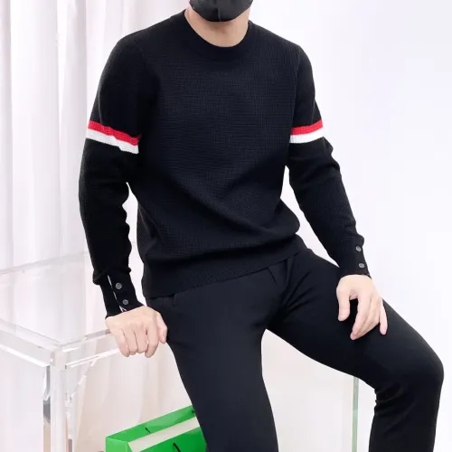 Cheap Thom Browne TB Sweaters Long Sleeved For Men #1419165 Replica Wholesale [$85.00 USD] [ITEM#1419165] on Replica Thom Browne TB Sweaters