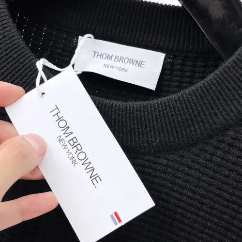 Cheap Thom Browne TB Sweaters Long Sleeved For Men #1419165 Replica Wholesale [$85.00 USD] [ITEM#1419165] on Replica Thom Browne TB Sweaters