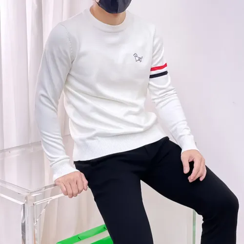 Cheap Thom Browne TB Sweaters Long Sleeved For Men #1419166 Replica Wholesale [$85.00 USD] [ITEM#1419166] on Replica Thom Browne TB Sweaters
