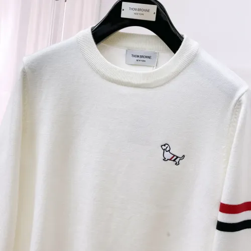 Cheap Thom Browne TB Sweaters Long Sleeved For Men #1419166 Replica Wholesale [$85.00 USD] [ITEM#1419166] on Replica Thom Browne TB Sweaters