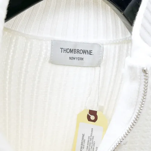 Cheap Thom Browne TB Sweaters Long Sleeved For Men #1419172 Replica Wholesale [$92.00 USD] [ITEM#1419172] on Replica Thom Browne TB Sweaters