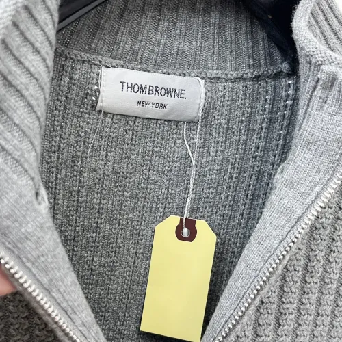 Cheap Thom Browne TB Sweaters Long Sleeved For Men #1419173 Replica Wholesale [$92.00 USD] [ITEM#1419173] on Replica Thom Browne TB Sweaters