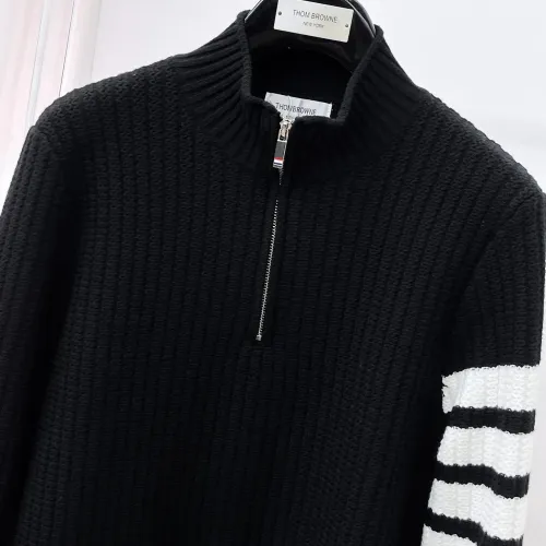 Cheap Thom Browne TB Sweaters Long Sleeved For Men #1419175 Replica Wholesale [$92.00 USD] [ITEM#1419175] on Replica Thom Browne TB Sweaters