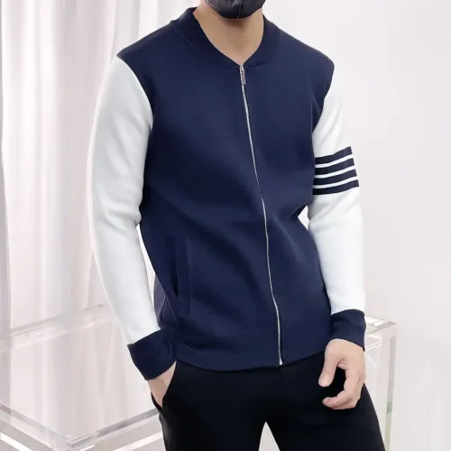 Cheap Thom Browne TB Sweaters Long Sleeved For Men #1419176 Replica Wholesale [$72.00 USD] [ITEM#1419176] on Replica Thom Browne TB Sweaters