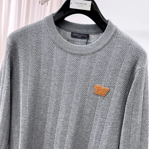 Cheap Louis Vuitton LV Sweaters Long Sleeved For Men #1419183 Replica Wholesale [$85.00 USD] [ITEM#1419183] on Replica Louis Vuitton LV Sweaters