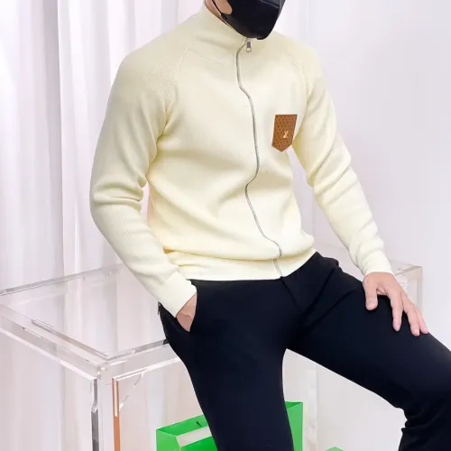 Cheap Louis Vuitton LV Sweaters Long Sleeved For Men #1419192 Replica Wholesale [$122.00 USD] [ITEM#1419192] on Replica Louis Vuitton LV Sweaters