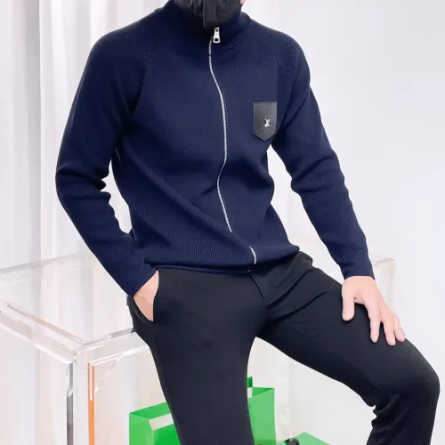 Cheap Louis Vuitton LV Sweaters Long Sleeved For Men #1419193 Replica Wholesale [$122.00 USD] [ITEM#1419193] on Replica Louis Vuitton LV Sweaters