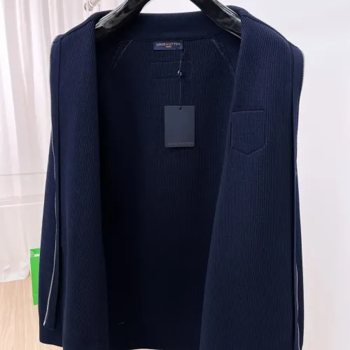 Cheap Louis Vuitton LV Sweaters Long Sleeved For Men #1419193 Replica Wholesale [$122.00 USD] [ITEM#1419193] on Replica Louis Vuitton LV Sweaters