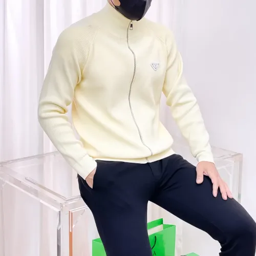 Cheap Prada Sweaters Long Sleeved For Men #1419195 Replica Wholesale [$122.00 USD] [ITEM#1419195] on Replica Prada Sweaters