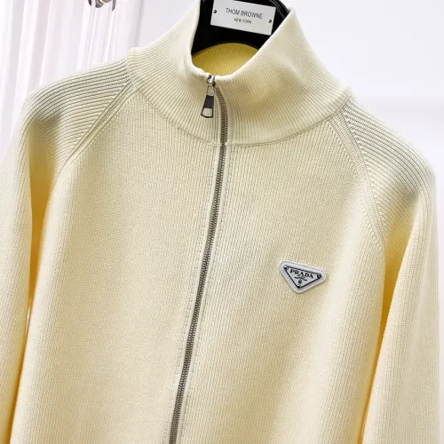 Cheap Prada Sweaters Long Sleeved For Men #1419195 Replica Wholesale [$122.00 USD] [ITEM#1419195] on Replica Prada Sweaters