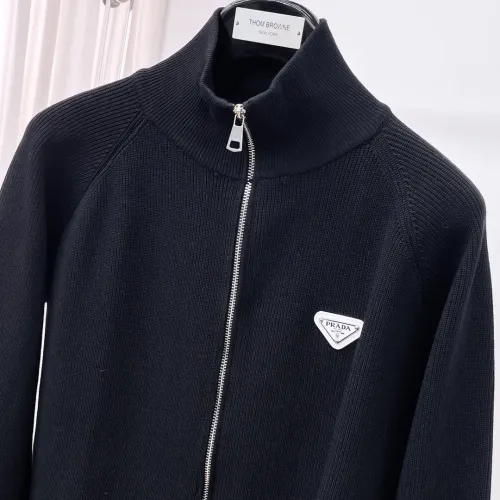 Cheap Prada Sweaters Long Sleeved For Men #1419197 Replica Wholesale [$122.00 USD] [ITEM#1419197] on Replica Prada Sweaters