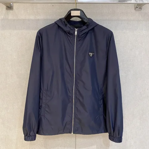 Prada Jackets Long Sleeved For Men #1419220