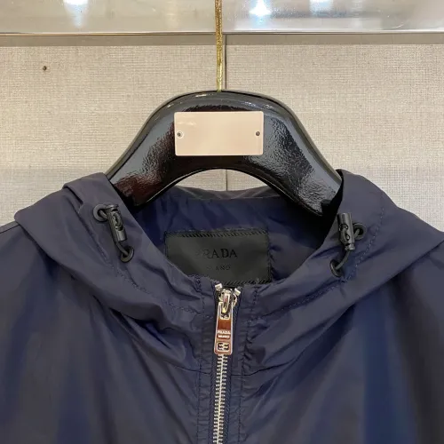 Cheap Prada Jackets Long Sleeved For Men #1419220 Replica Wholesale [$100.00 USD] [ITEM#1419220] on Replica Prada Jackets
