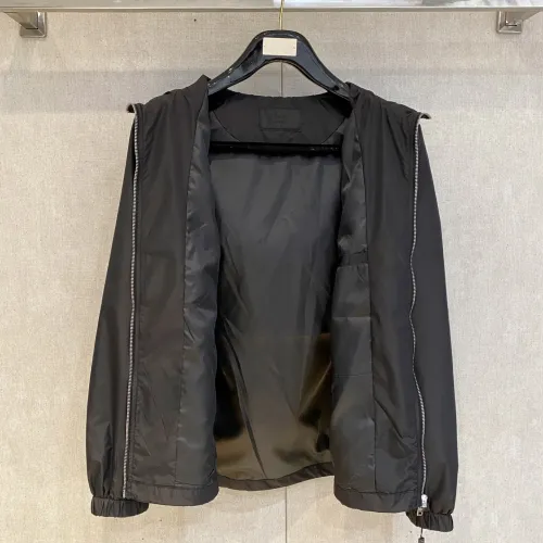 Cheap Prada Jackets Long Sleeved For Men #1419221 Replica Wholesale [$100.00 USD] [ITEM#1419221] on Replica Prada Jackets