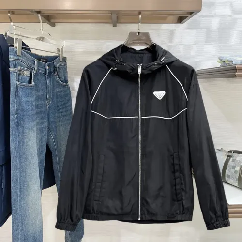 Prada Jackets Long Sleeved For Men #1419229
