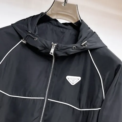 Cheap Prada Jackets Long Sleeved For Men #1419229 Replica Wholesale [$128.00 USD] [ITEM#1419229] on Replica Prada Jackets