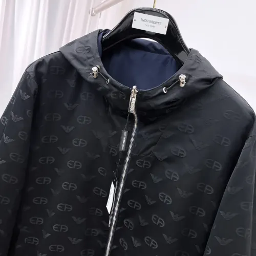 Cheap Armani Jackets Long Sleeved For Men #1419239 Replica Wholesale [$132.00 USD] [ITEM#1419239] on Replica Armani Jackets