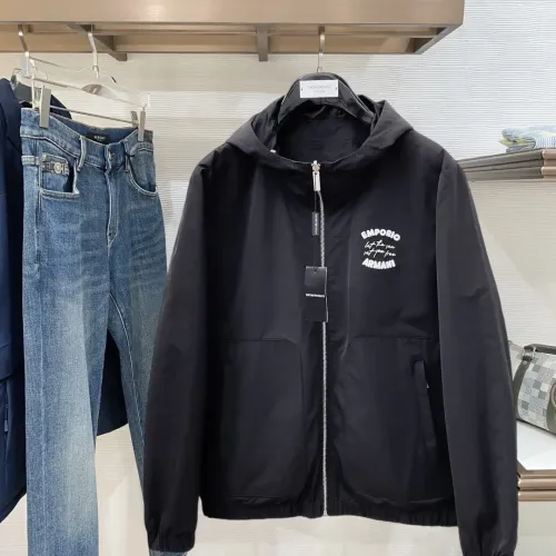 Armani Jackets Long Sleeved For Men #1419240