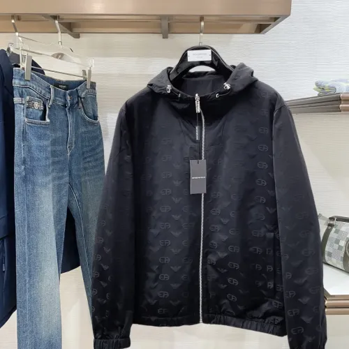 Cheap Armani Jackets Long Sleeved For Men #1419240 Replica Wholesale [$132.00 USD] [ITEM#1419240] on Replica Armani Jackets
