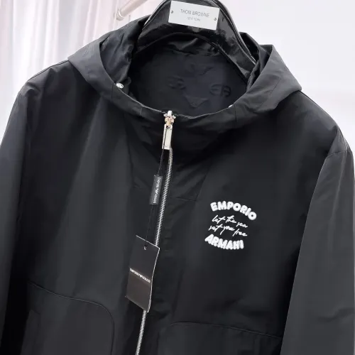 Cheap Armani Jackets Long Sleeved For Men #1419240 Replica Wholesale [$132.00 USD] [ITEM#1419240] on Replica Armani Jackets