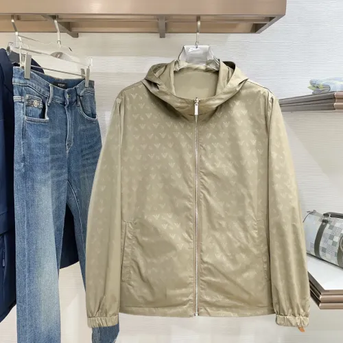 Cheap Armani Jackets Long Sleeved For Men #1419247 Replica Wholesale [$132.00 USD] [ITEM#1419247] on Replica Armani Jackets