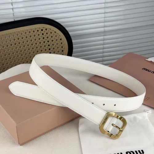 Cheap MIU MIU AAA Quality Belts In 3.5cm For Unisex #1419254 Replica Wholesale [$56.00 USD] [ITEM#1419254] on Replica MIU MIU AAA Quality Belts