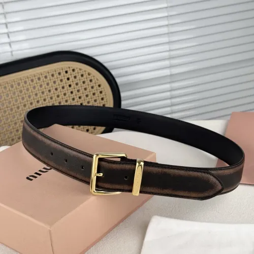 MIU MIU AAA Quality Belts In 3.5cm For Unisex #1419260
