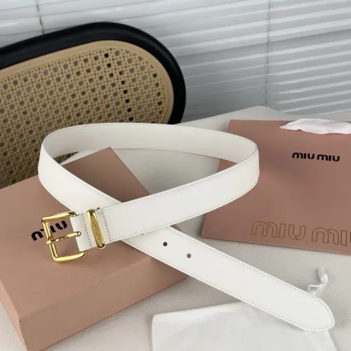 MIU MIU AAA Quality Belts In 3.5cm For Unisex #1419279