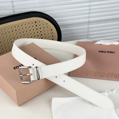 MIU MIU AAA Quality Belts In 3.5cm For Unisex #1419280