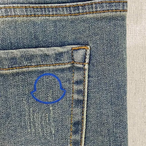 Cheap Moncler Jeans For Men #1419289 Replica Wholesale [$85.00 USD] [ITEM#1419289] on Replica Moncler Jeans