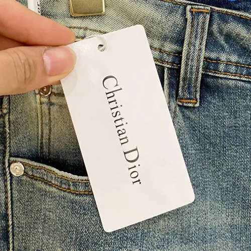 Cheap Christian Dior Jeans For Men #1419292 Replica Wholesale [$85.00 USD] [ITEM#1419292] on Replica Christian Dior Jeans