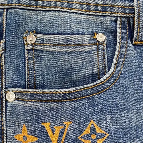 Cheap Louis Vuitton LV Jeans For Men #1419295 Replica Wholesale [$85.00 USD] [ITEM#1419295] on Replica Louis Vuitton LV Jeans