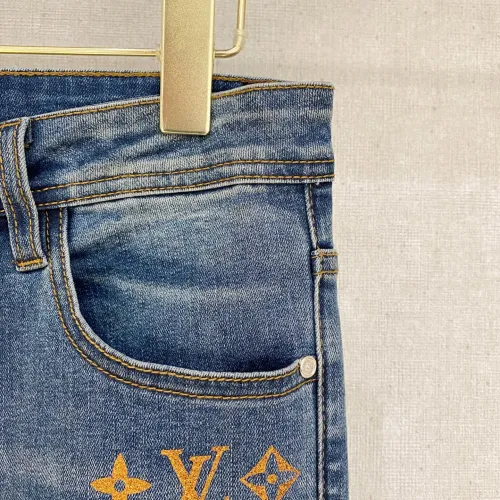 Cheap Louis Vuitton LV Jeans For Men #1419295 Replica Wholesale [$85.00 USD] [ITEM#1419295] on Replica Louis Vuitton LV Jeans