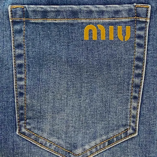 Cheap MIU MIU Jeans For Men #1419298 Replica Wholesale [$85.00 USD] [ITEM#1419298] on Replica MIU MIU Jeans