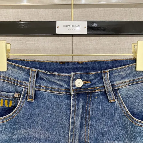 Cheap MIU MIU Jeans For Men #1419298 Replica Wholesale [$85.00 USD] [ITEM#1419298] on Replica MIU MIU Jeans