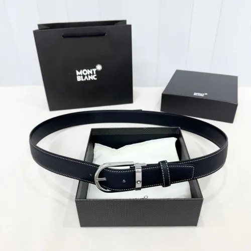 Cheap Montblanc AAA Quality Belts In 3.5cm For Men #1419307 Replica Wholesale [$56.00 USD] [ITEM#1419307] on Replica Montblanc AAA Belts