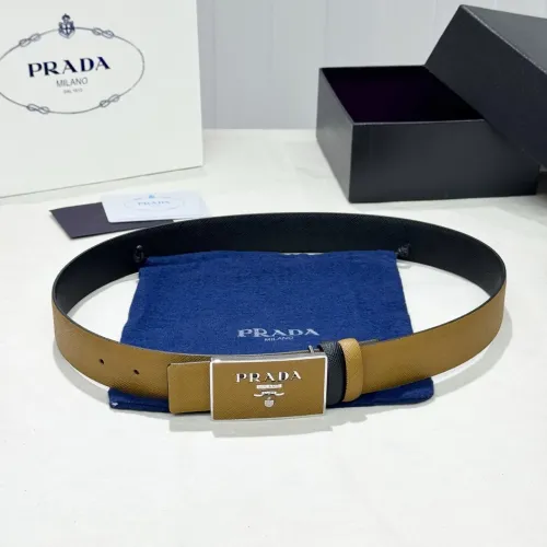 Cheap Prada AAA Quality Belts In 3.5cm For Men #1419413 Replica Wholesale [$60.00 USD] [ITEM#1419413] on Replica Prada AAA Quality Belts