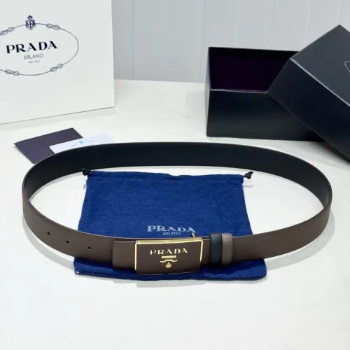 Cheap Prada AAA Quality Belts In 3.5cm For Men #1419428 Replica Wholesale [$60.00 USD] [ITEM#1419428] on Replica Prada AAA Quality Belts